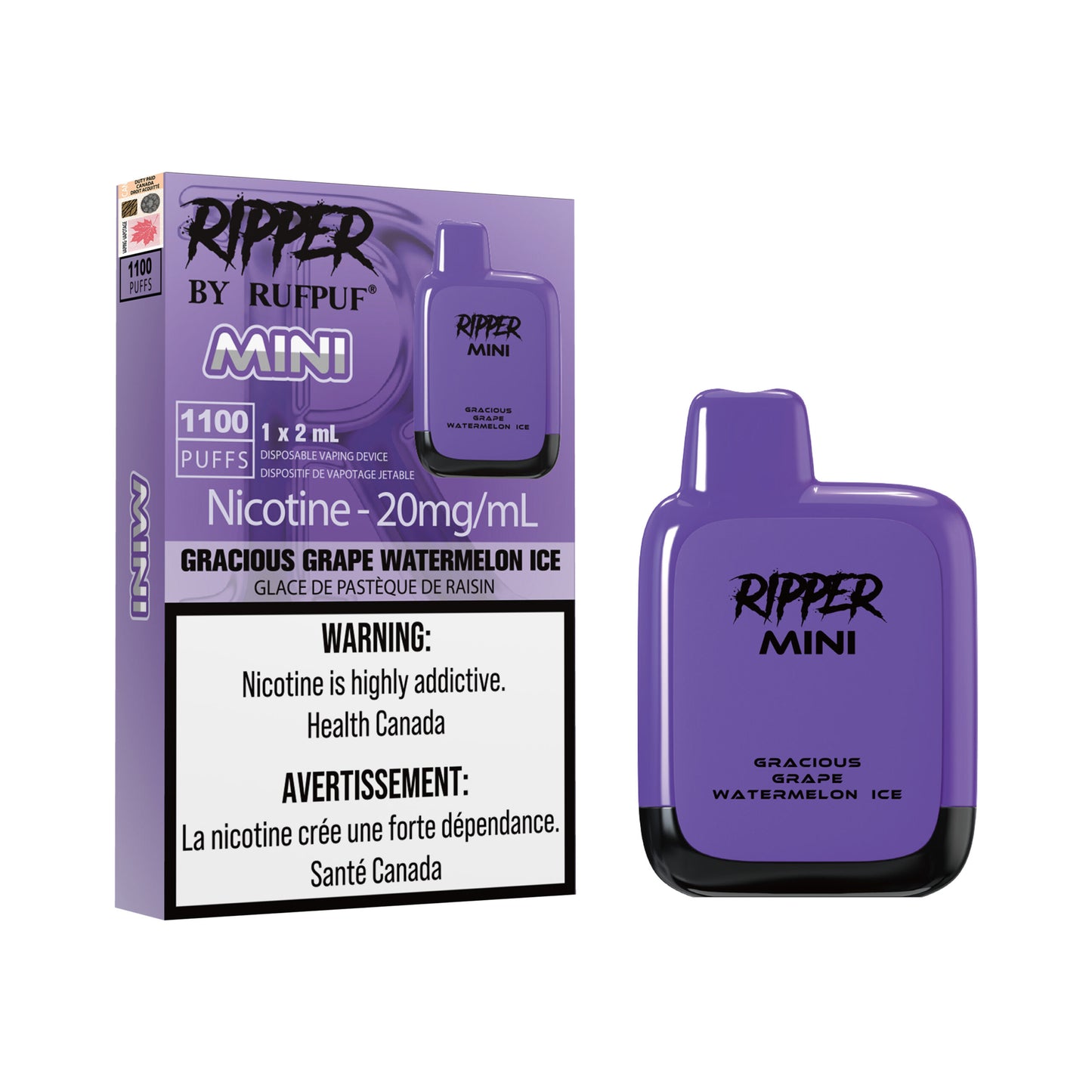RIPPER MINI 1100 DISPOSABLE VAPE (ALBERTA)