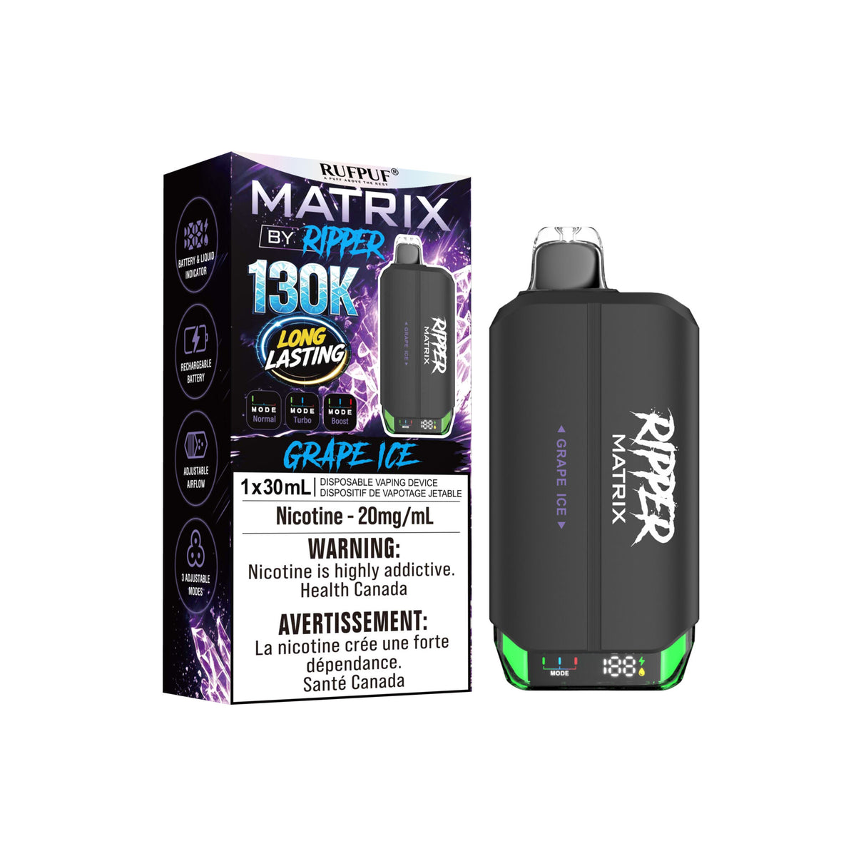 RIPPER MATRIX DISPOSABLE VAPE (ALBERTA)