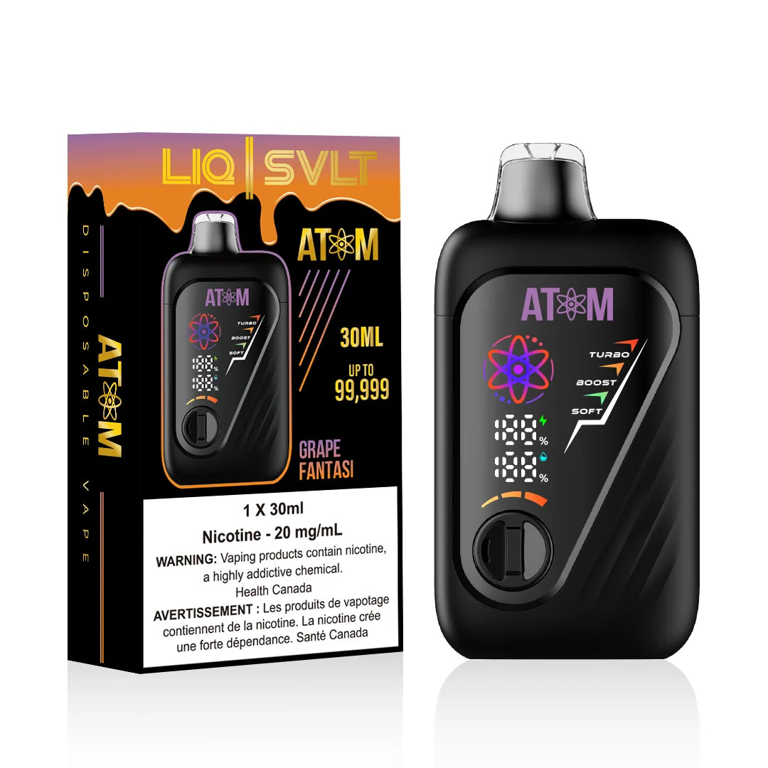 LIQ | SVLT ATOM DISPOSABLE VAPE (ALBERTA)