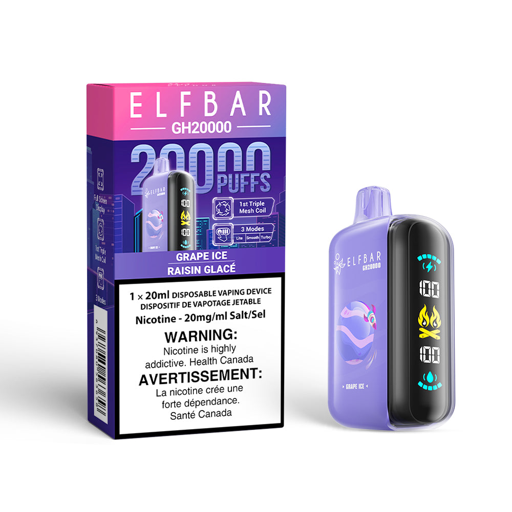 ELF BAR GH20K DISPOSABLE VAPE (ALBERTA)