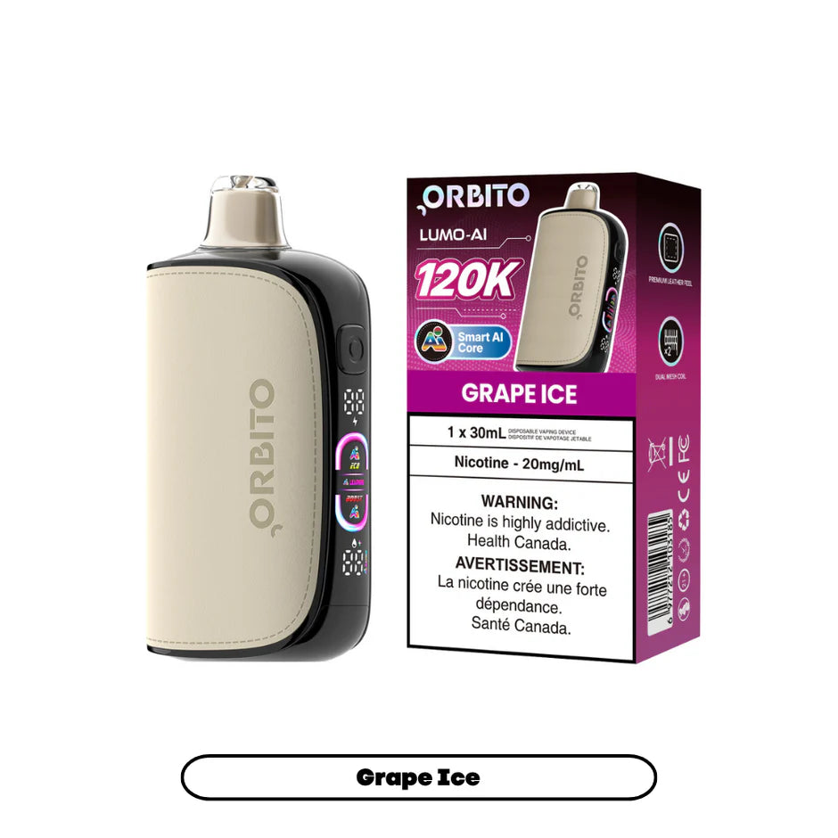 ORBITO LUMO AI 120K DISPOSABLE VAPE (ALBERTA)