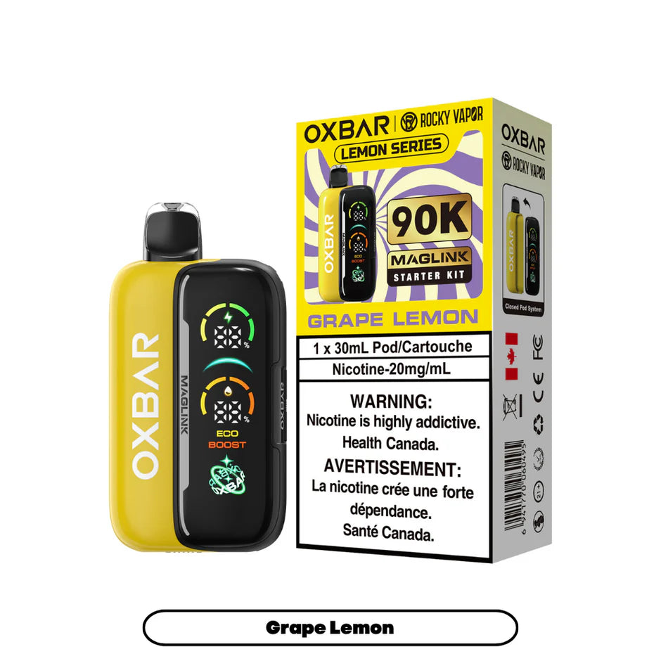 ROCKY VAPOR OXBAR MAGLINK ESSENTIAL SERIES POD (ALBERTA)