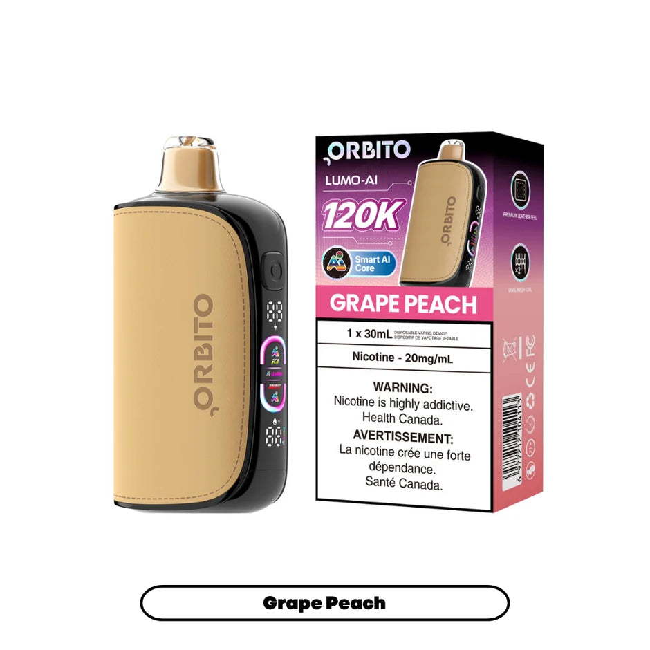 ORBITO LUMO AI 120K DISPOSABLE VAPE (ALBERTA)