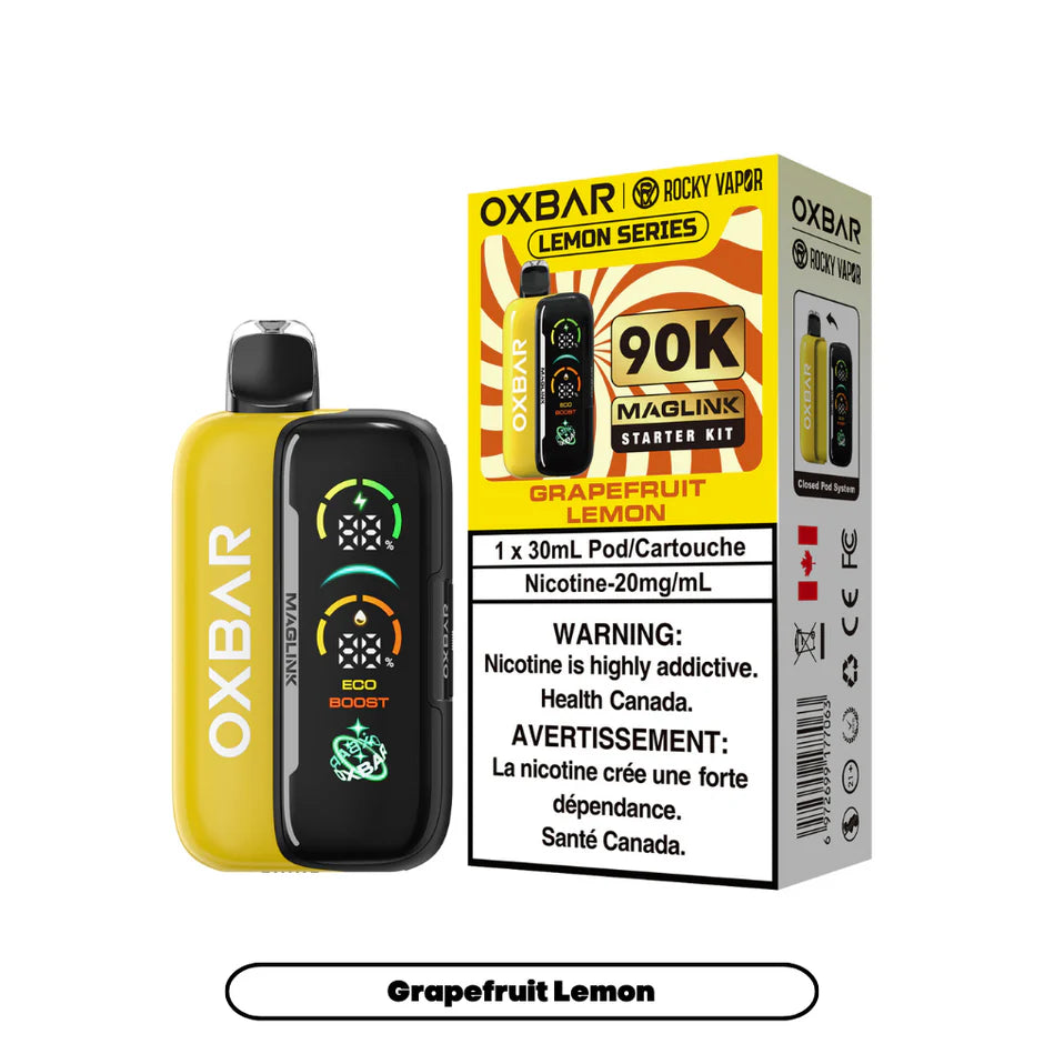 ROCKY VAPOR OXBAR MAGLINK ESSENTIAL SERIES POD (ALBERTA)