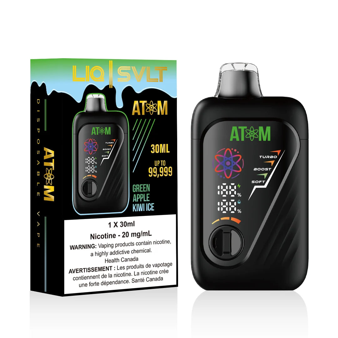 LIQ | SVLT ATOM DISPOSABLE VAPE (ALBERTA)