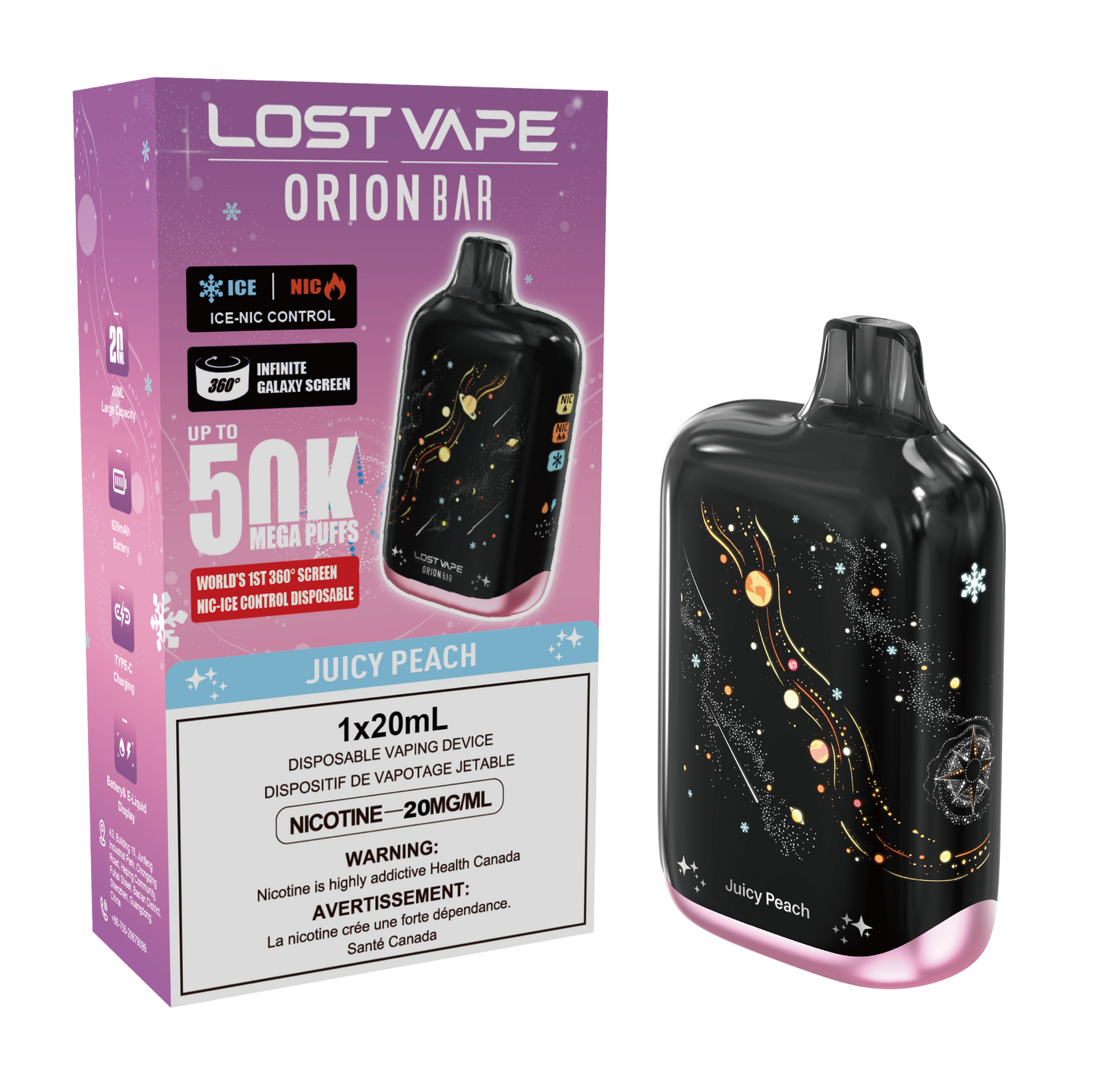 LOST VAPE ORION BAR 50K DISPOSABLE VAPE (ALBERTA)