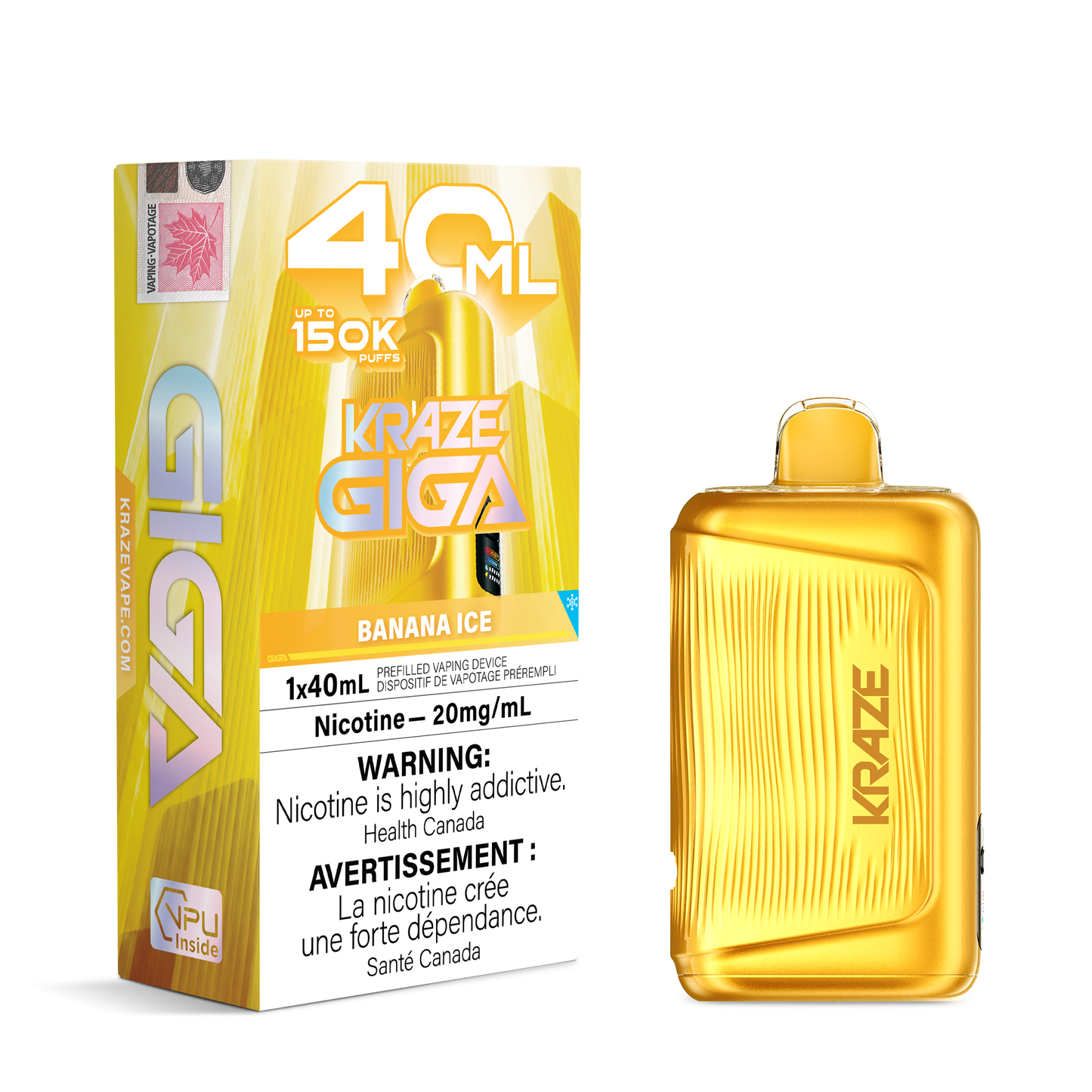 KRAZE GIGA DISPOSABLE VAPE (ALBERTA)