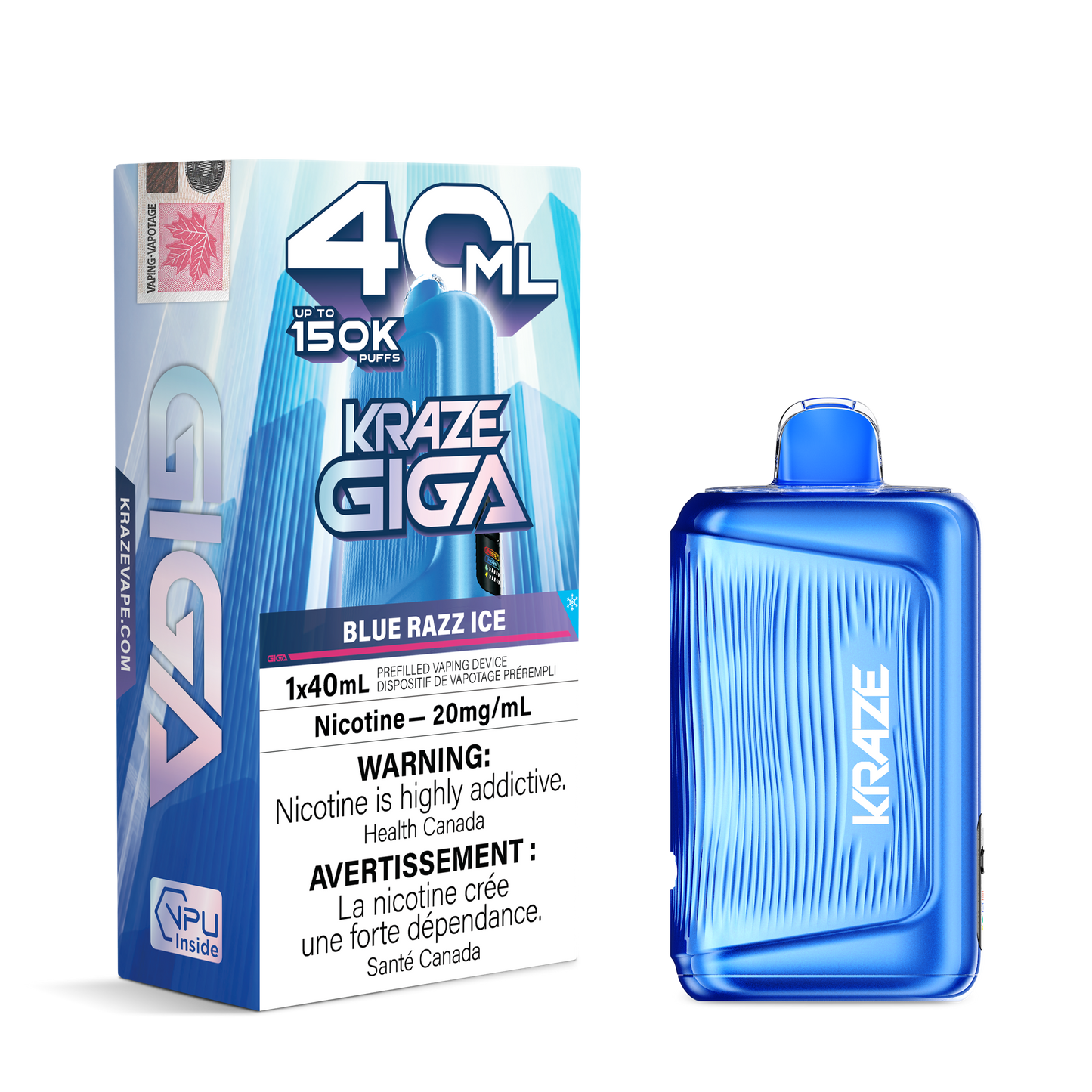 KRAZE GIGA DISPOSABLE VAPE (ALBERTA)