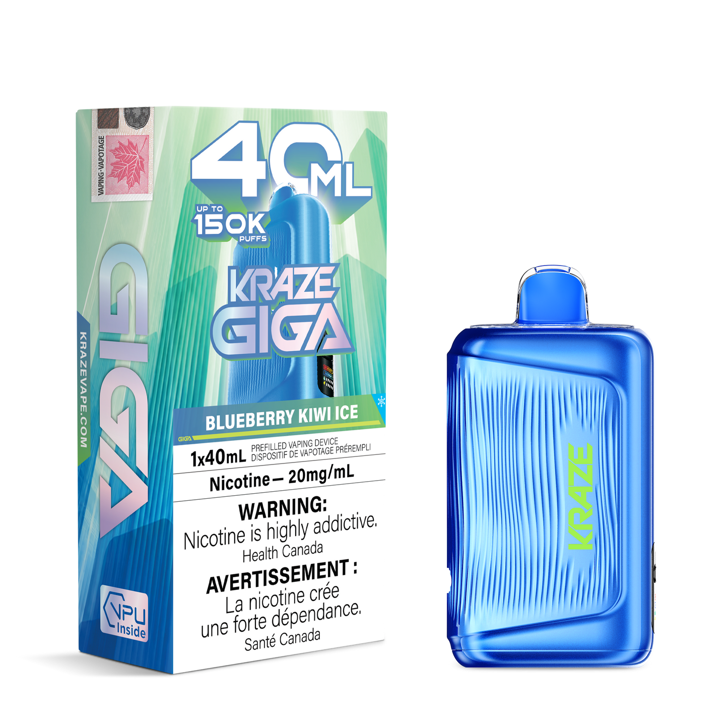 KRAZE GIGA DISPOSABLE VAPE (ALBERTA)