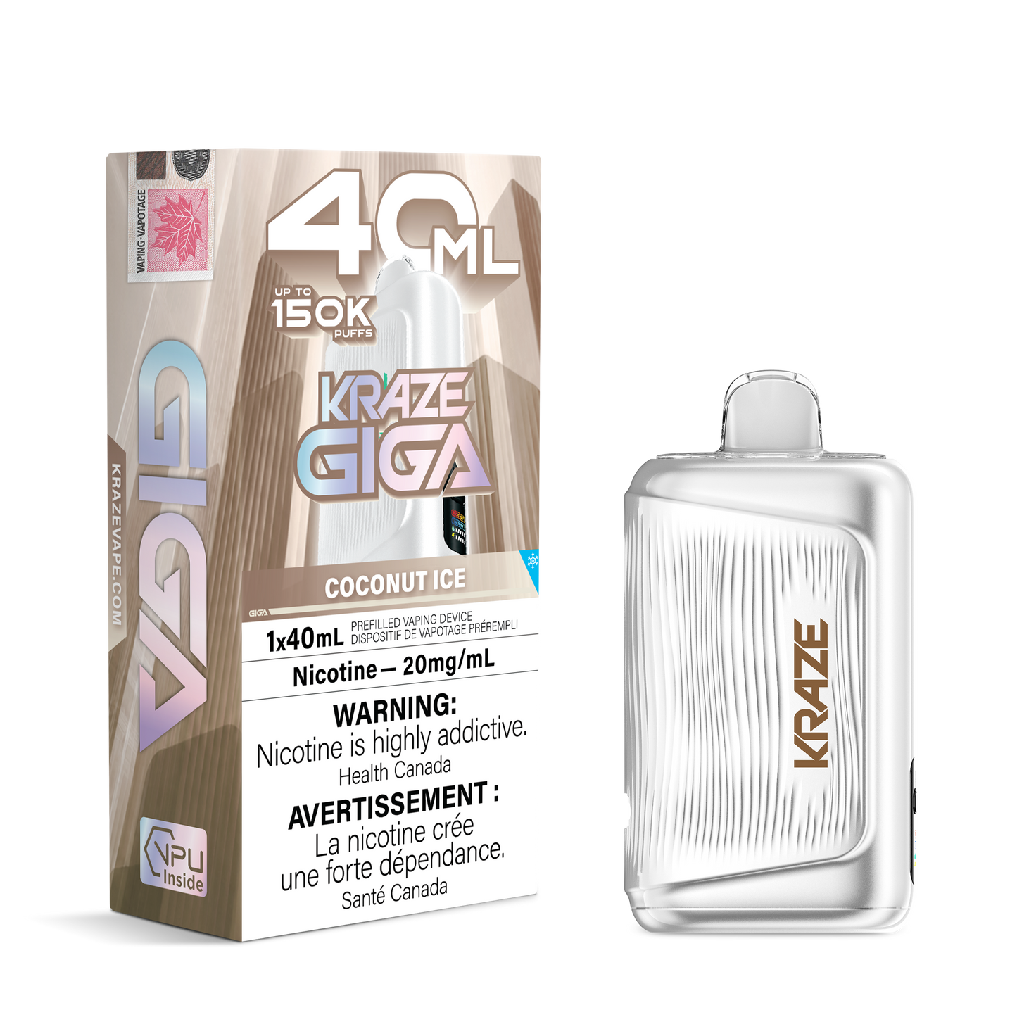 KRAZE GIGA DISPOSABLE VAPE (ALBERTA)