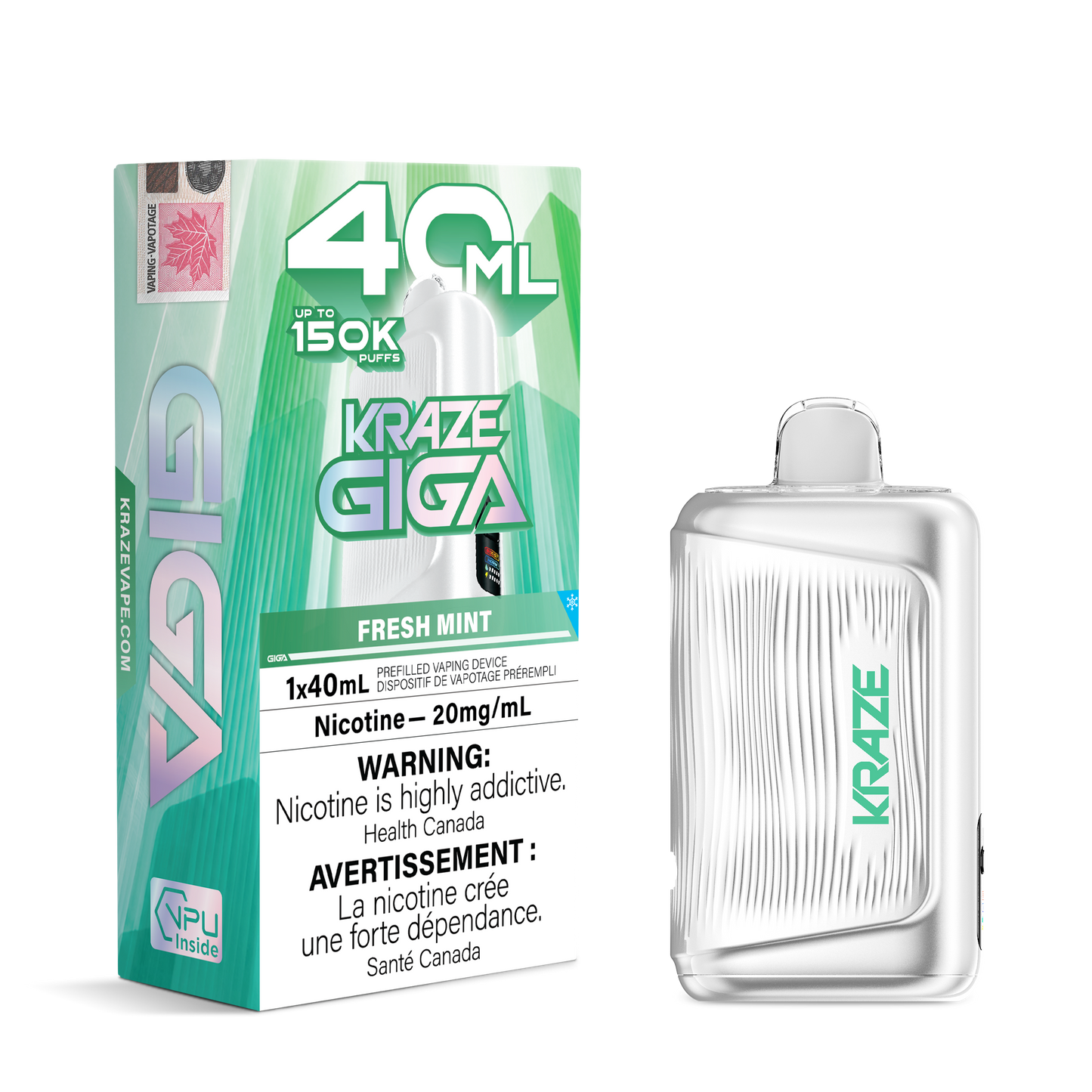 KRAZE GIGA DISPOSABLE VAPE (ALBERTA)