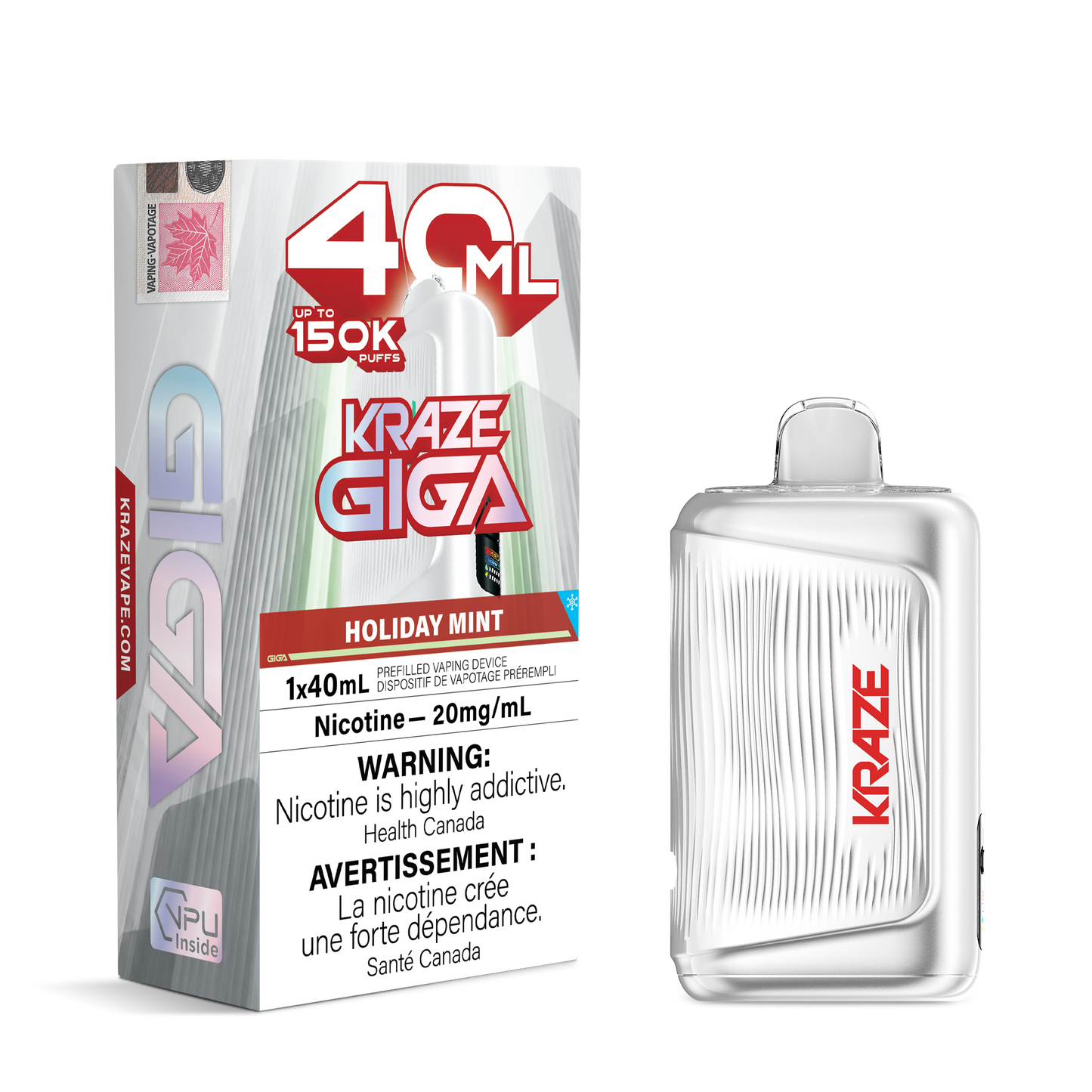 KRAZE GIGA DISPOSABLE VAPE (ALBERTA)