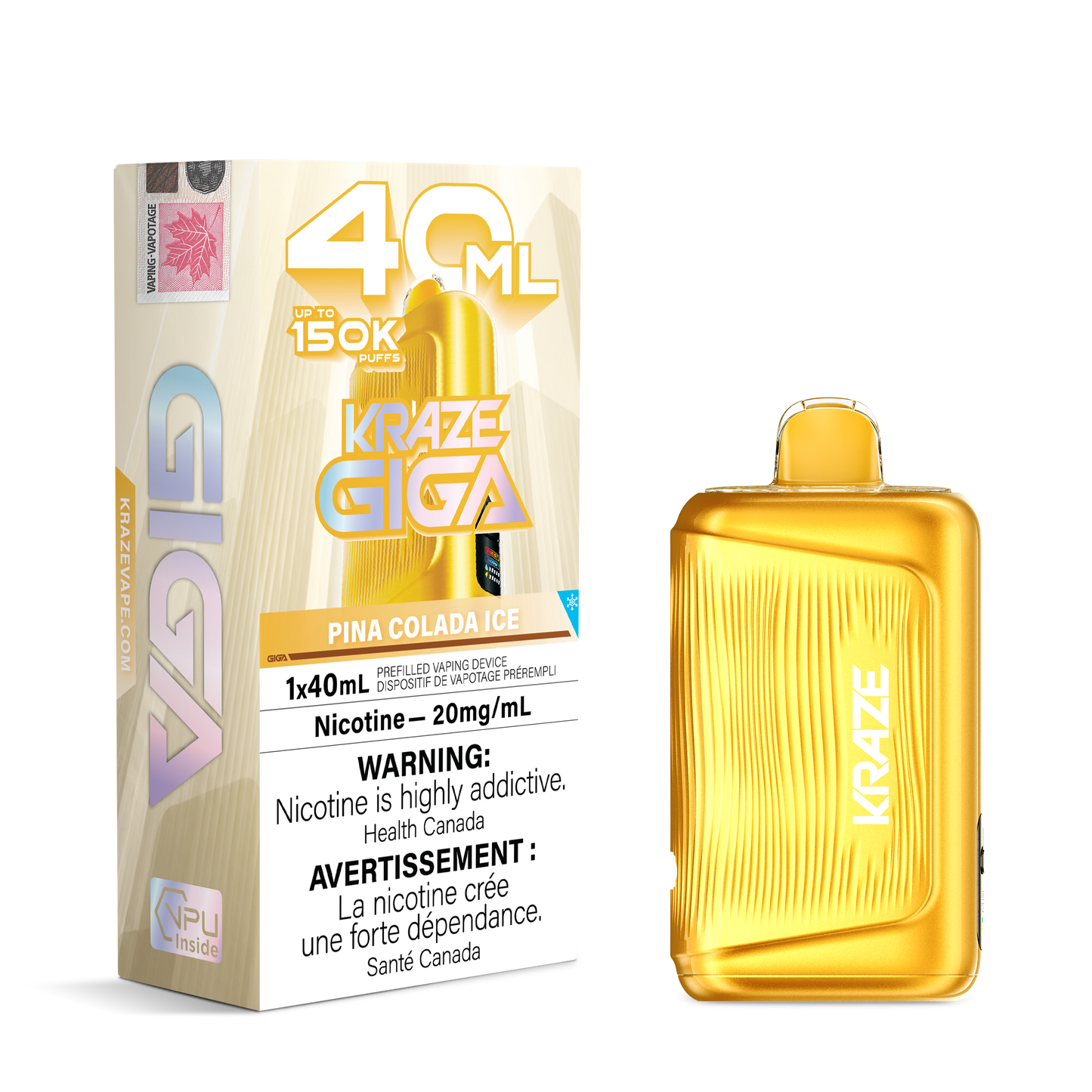 KRAZE GIGA DISPOSABLE VAPE (ALBERTA)