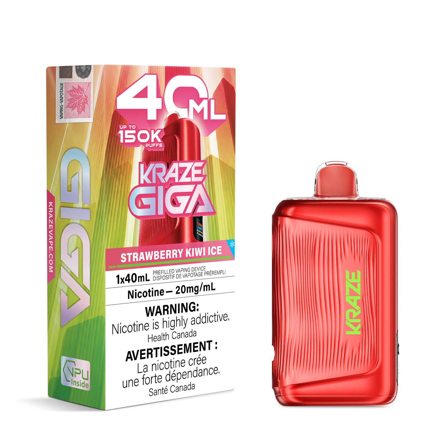 KRAZE GIGA DISPOSABLE VAPE (ALBERTA)