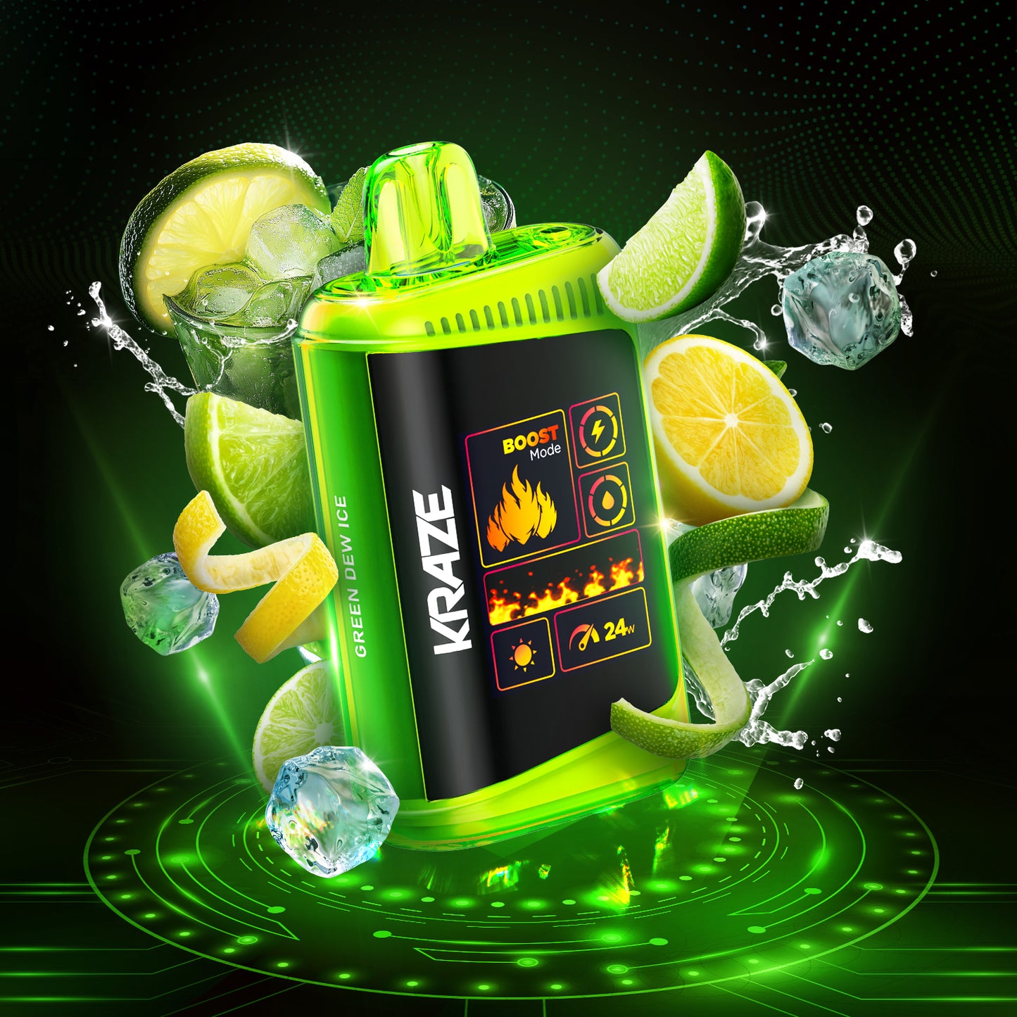 KRAZE HD MEGA 20K DISPOSABLE VAPE (ALBERTA)