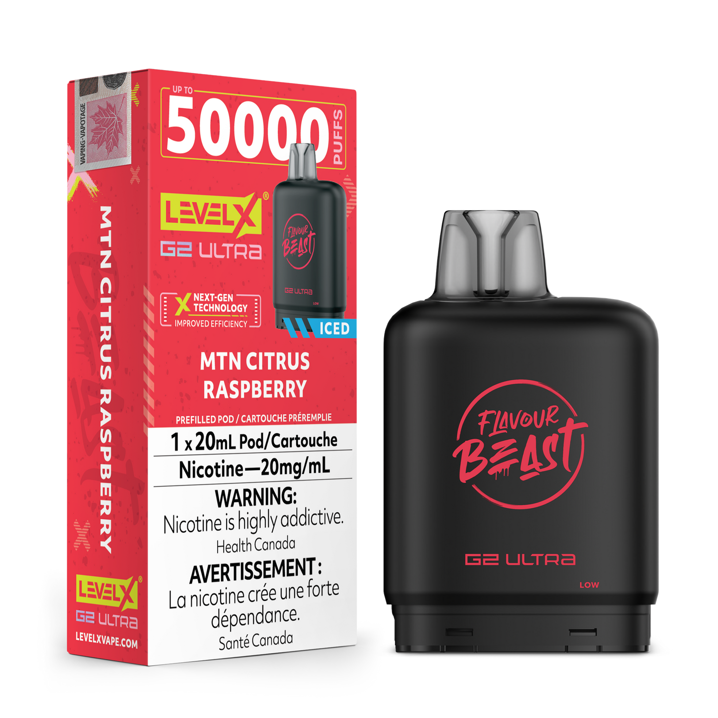 LEVEL X FLAVOUR BEAST G2 ULTRA POD (ALBERTA)