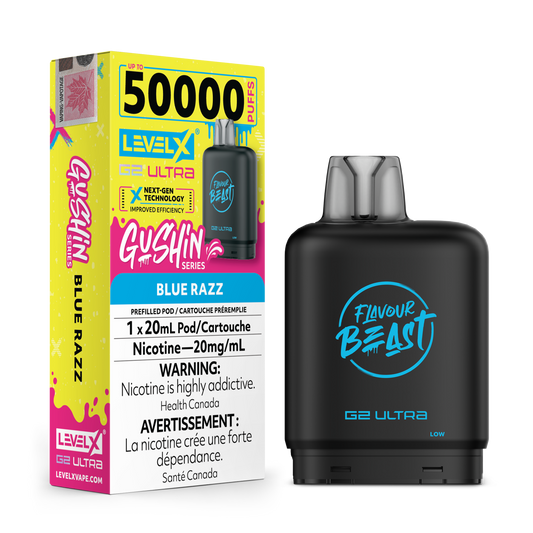 LEVEL X FLAVOUR BEAST G2 ULTRA GUSHIN POD (ALBERTA)