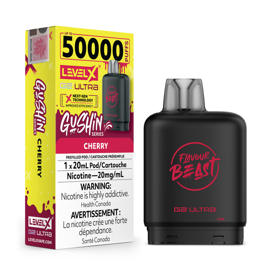 LEVEL X FLAVOUR BEAST G2 ULTRA GUSHIN POD (ALBERTA)