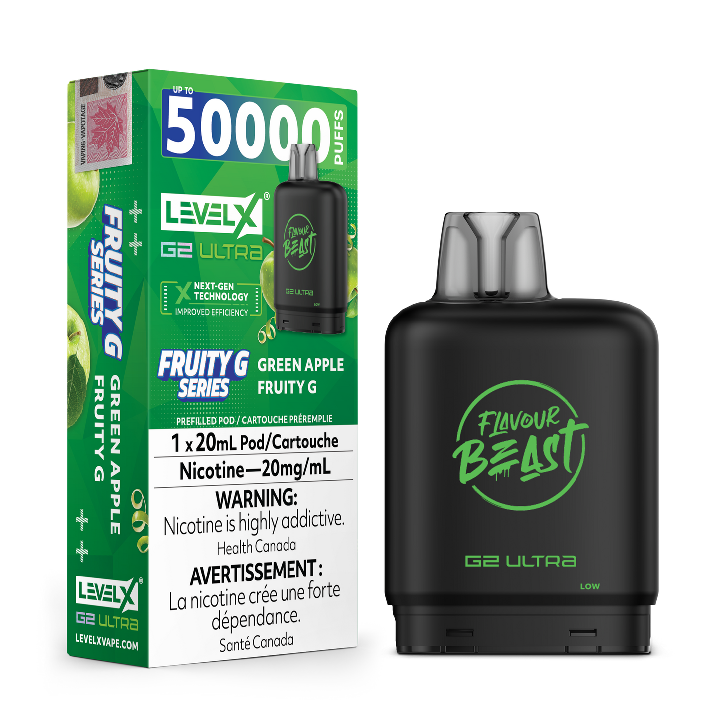 LEVEL X FLAVOUR BEAST G2 ULTRA FRUITY G SERIES POD (ALBERTA)