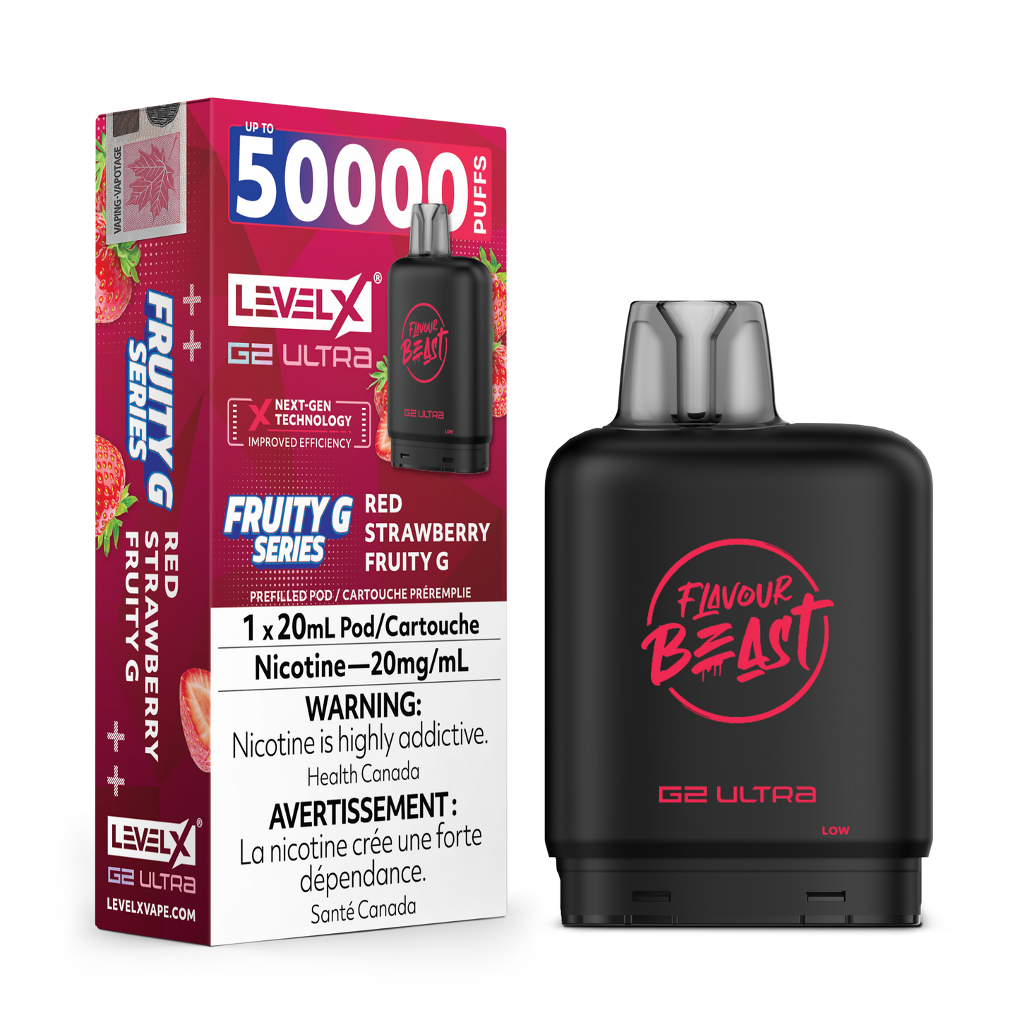 LEVEL X FLAVOUR BEAST G2 ULTRA FRUITY G SERIES POD (ALBERTA)