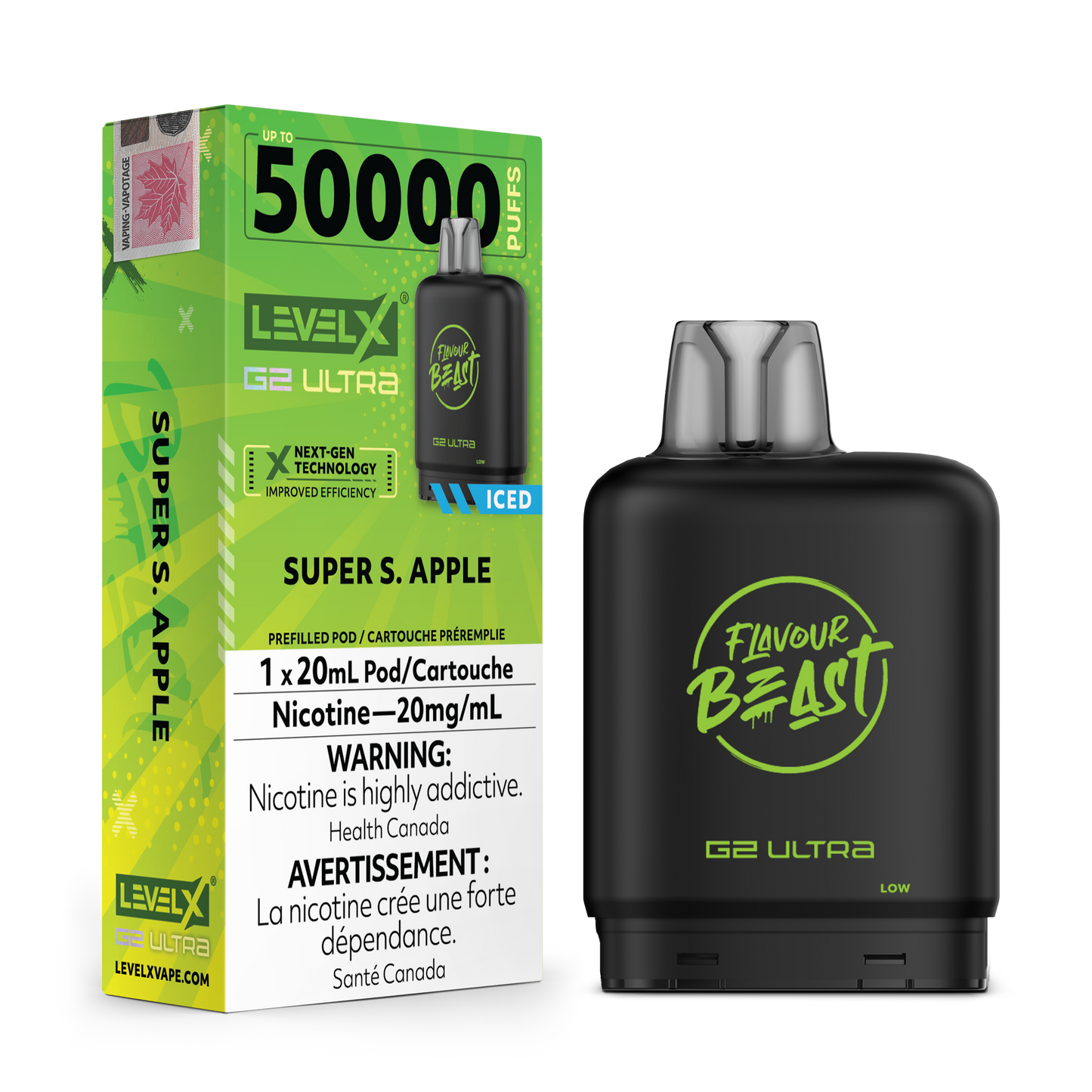 LEVEL X FLAVOUR BEAST G2 ULTRA POD (ALBERTA)