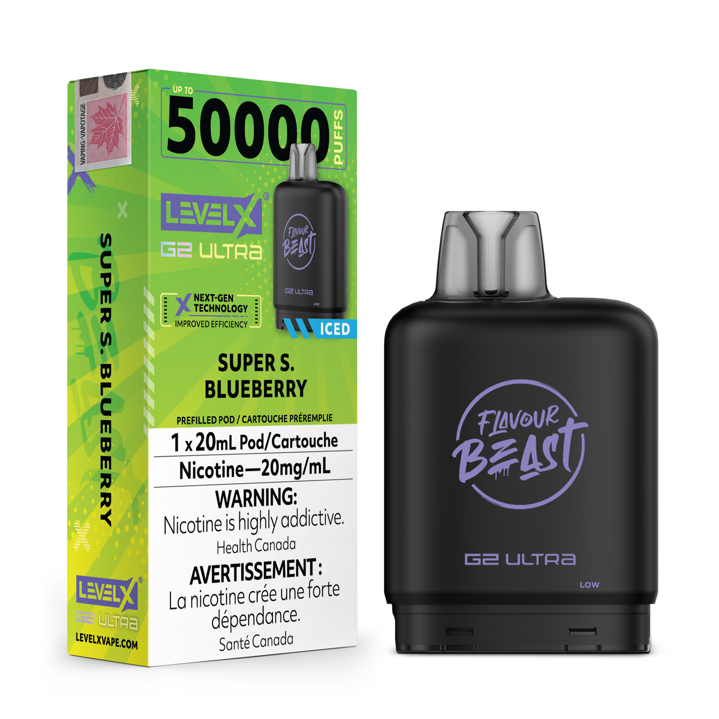 LEVEL X FLAVOUR BEAST G2 ULTRA POD (ALBERTA)