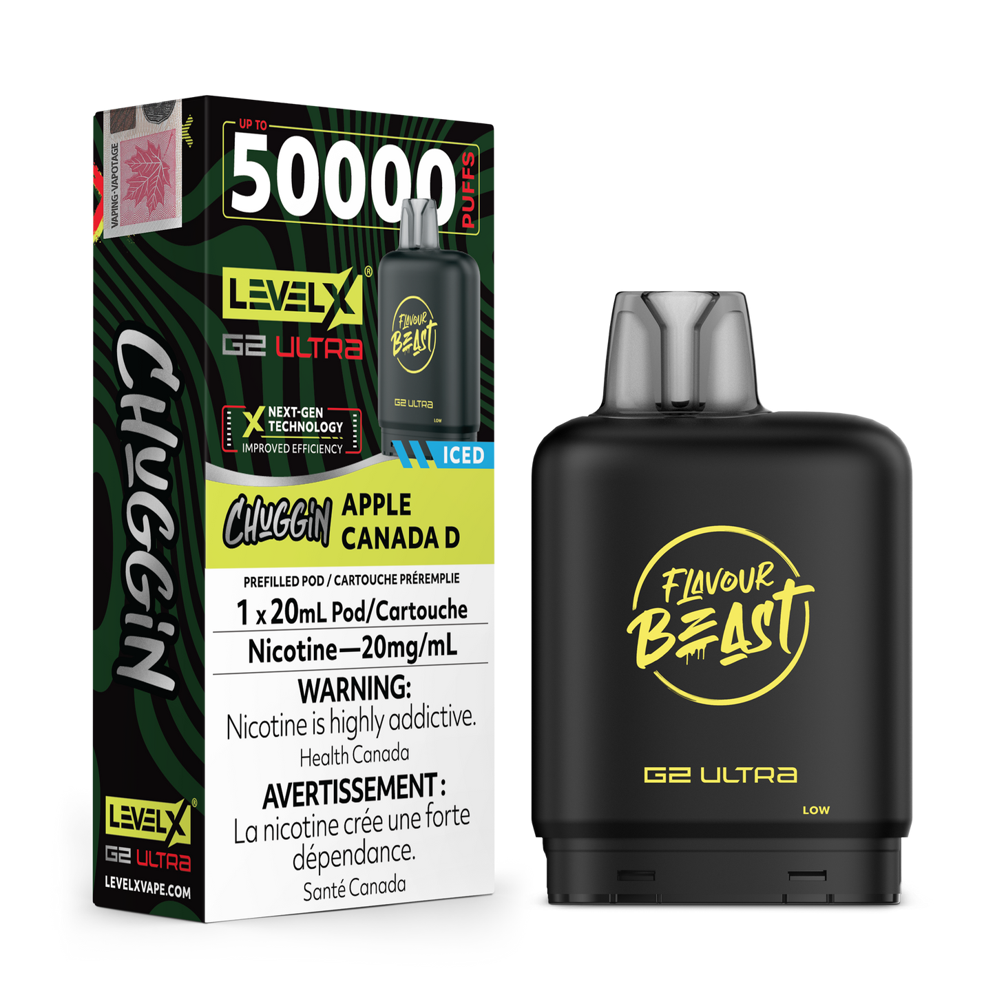LEVEL X FLAVOUR BEAST G2 ULTRA CHUGGIN POD (ALBERTA)