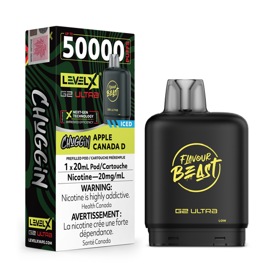 LEVEL X FLAVOUR BEAST G2 ULTRA CHUGGIN POD (ALBERTA)
