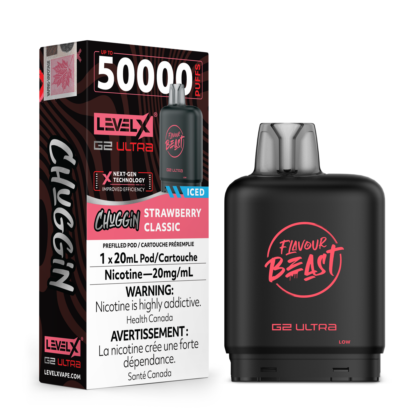 LEVEL X FLAVOUR BEAST G2 ULTRA CHUGGIN POD (ALBERTA)