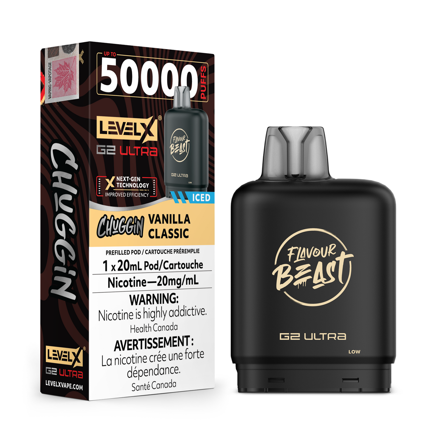 LEVEL X FLAVOUR BEAST G2 ULTRA CHUGGIN POD (ALBERTA)