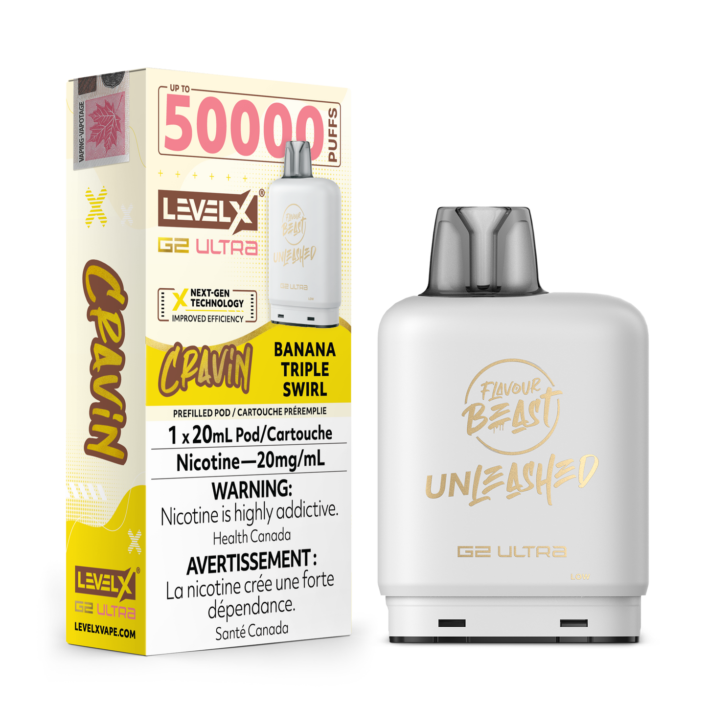 LEVEL X UNLEASHED G2 ULTRA 50K POD (ALBERTA)