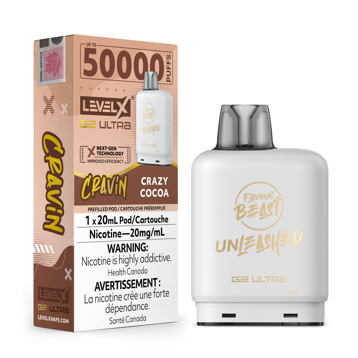 LEVEL X UNLEASHED G2 ULTRA 50K POD (ALBERTA)