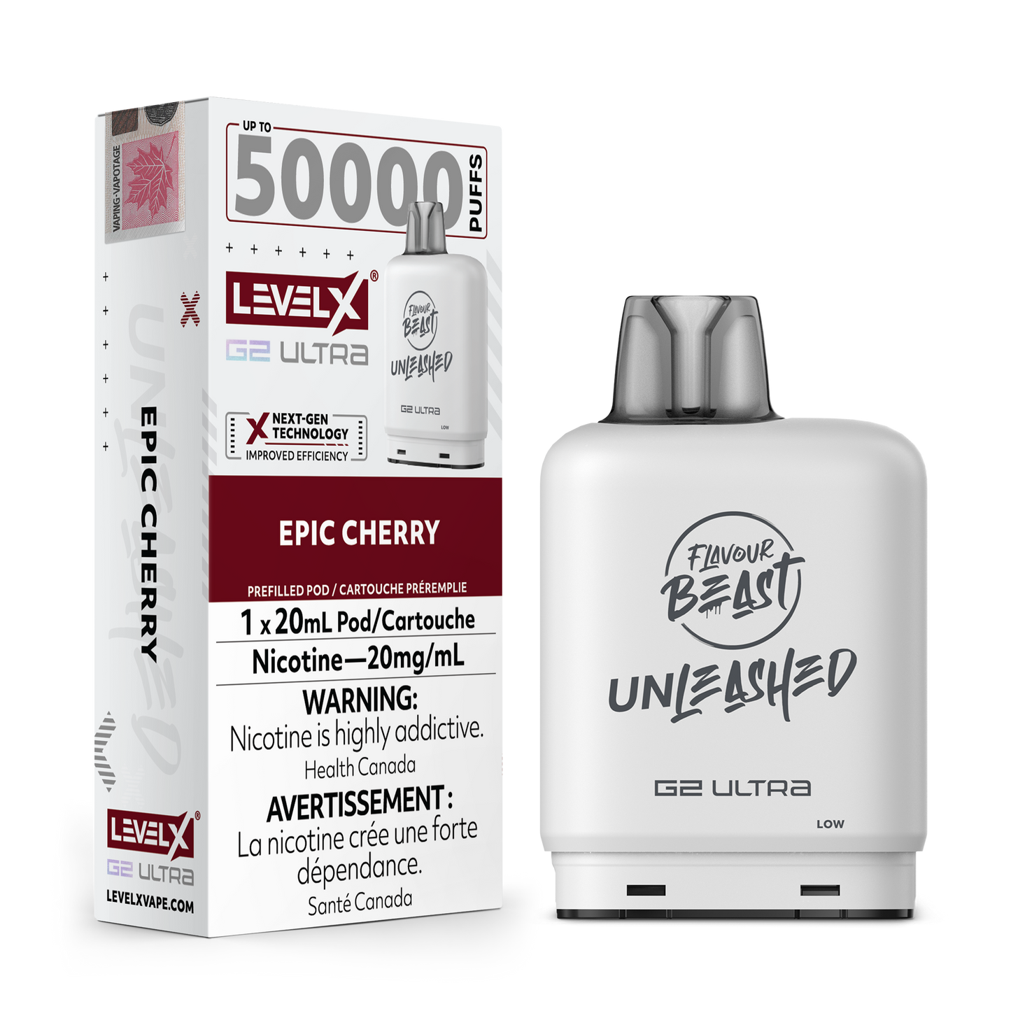 LEVEL X UNLEASHED G2 ULTRA 50K POD (ALBERTA)