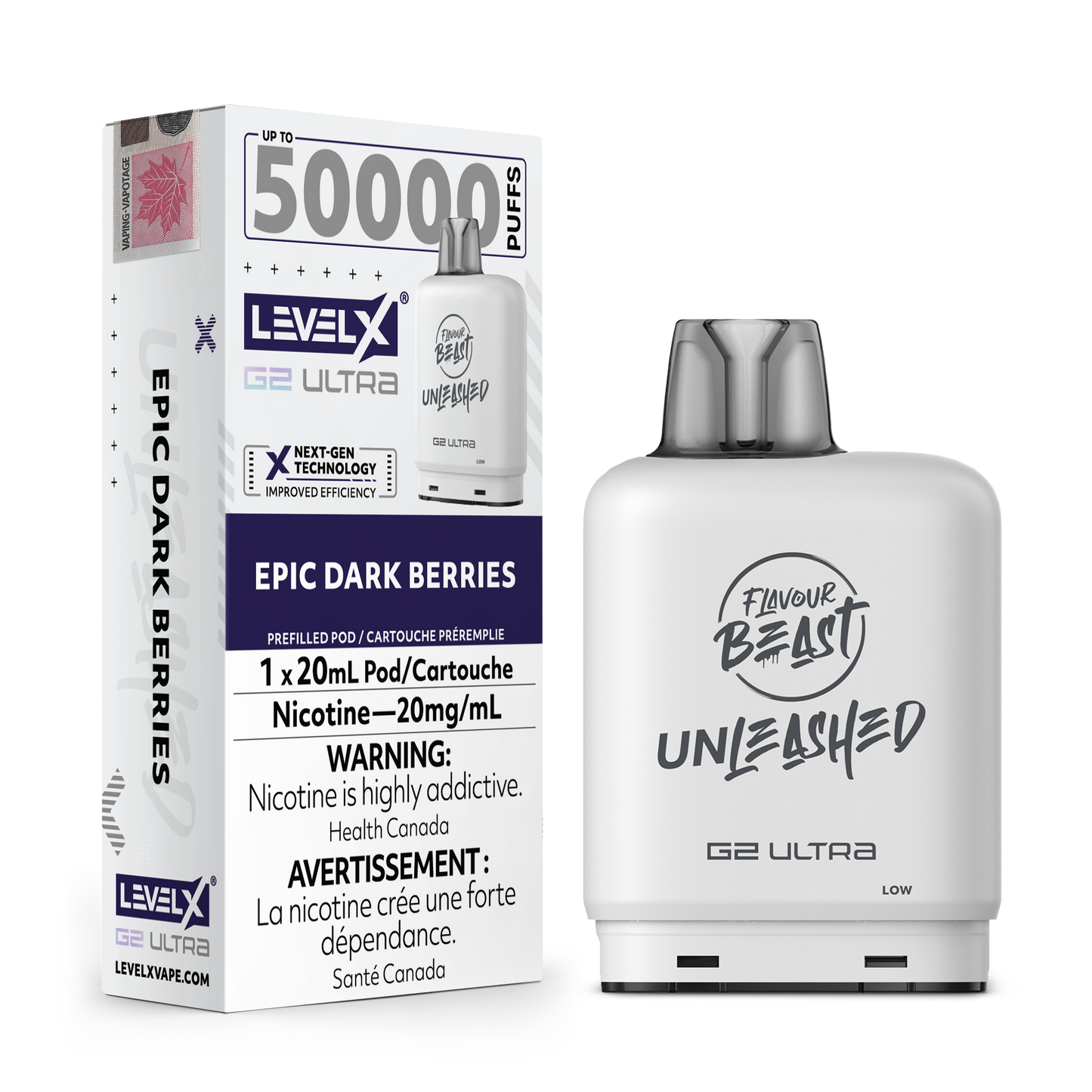 LEVEL X UNLEASHED G2 ULTRA 50K POD (ALBERTA)