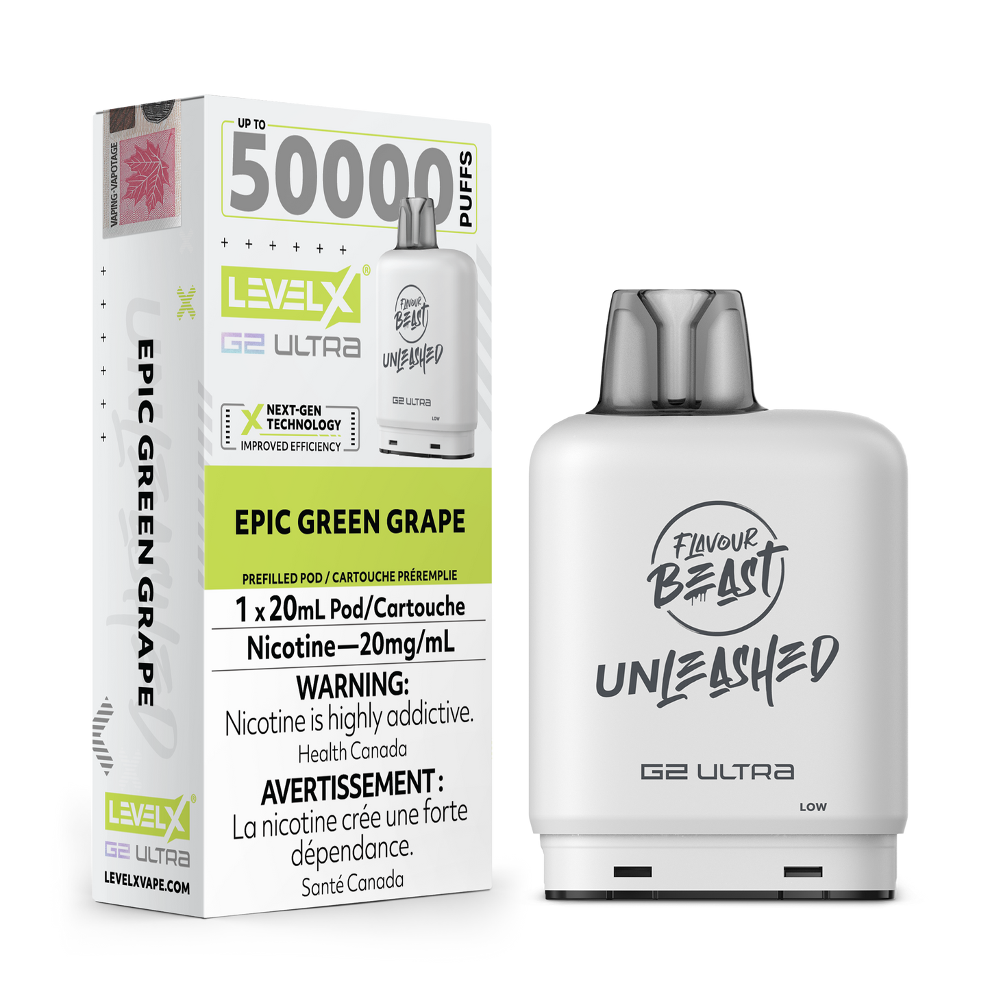 LEVEL X UNLEASHED G2 ULTRA 50K POD (ALBERTA)