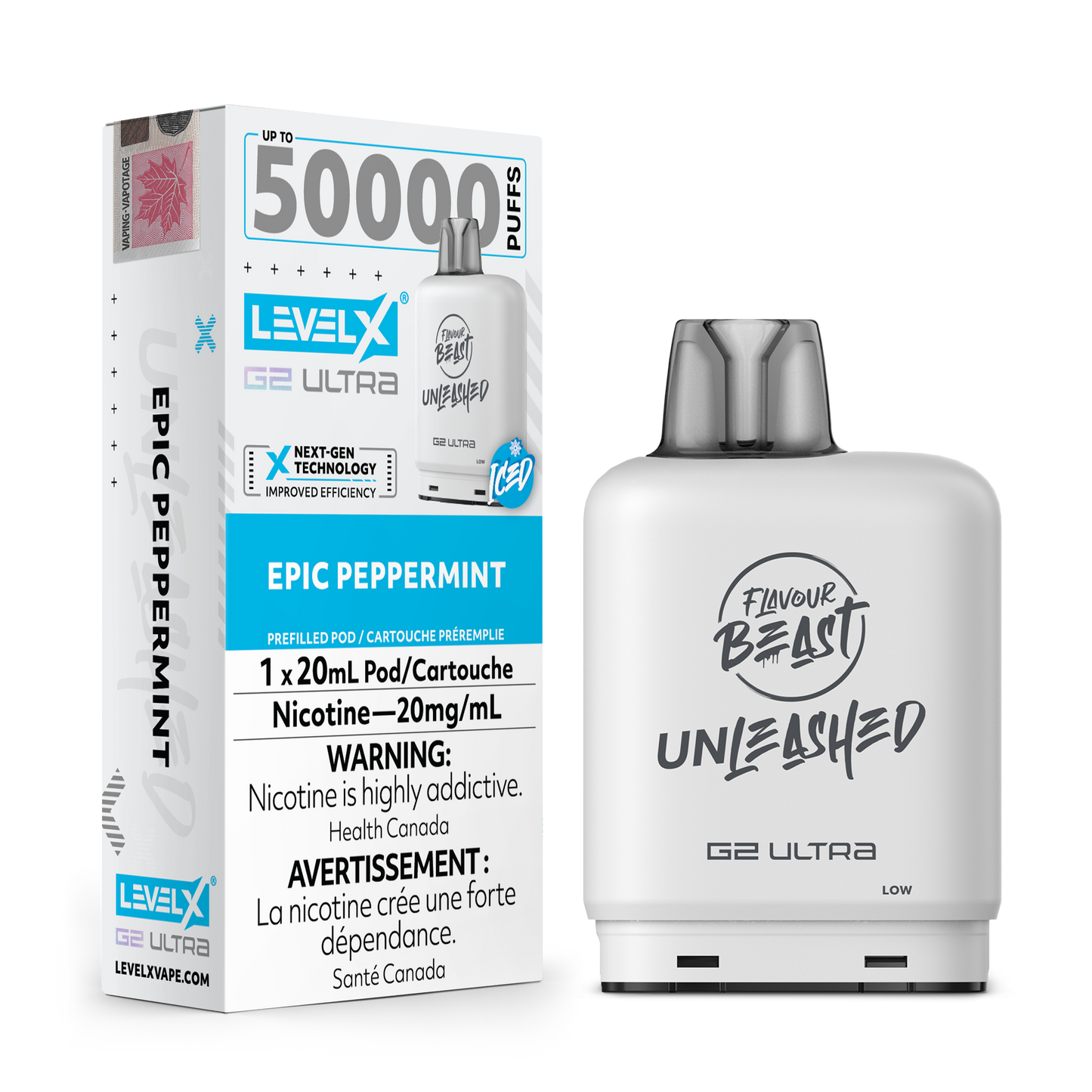 LEVEL X UNLEASHED G2 ULTRA 50K POD (ALBERTA)