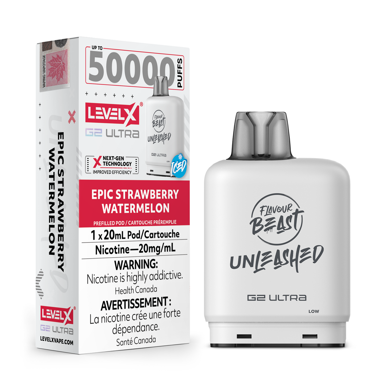 LEVEL X UNLEASHED G2 ULTRA 50K POD (ALBERTA)