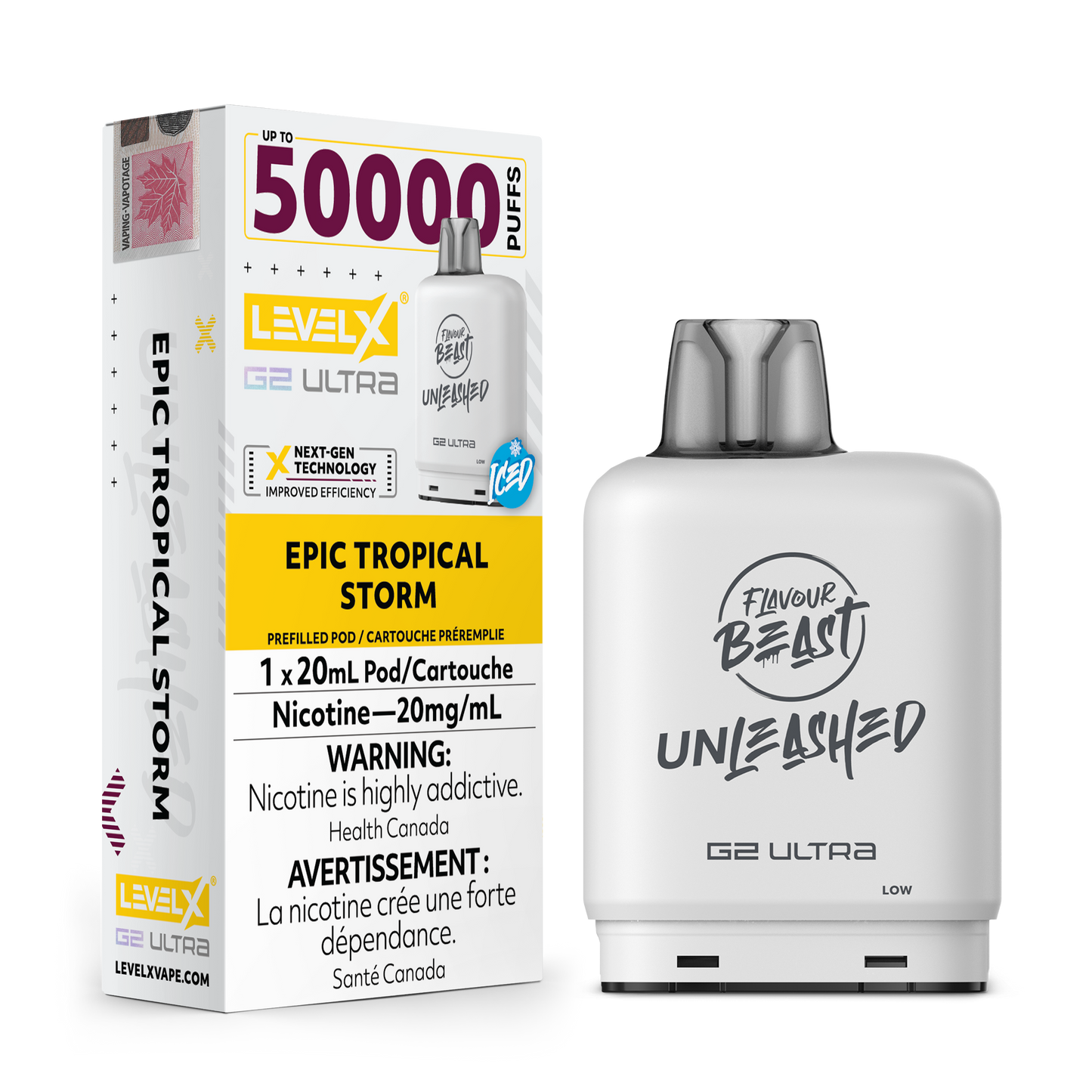 LEVEL X UNLEASHED G2 ULTRA 50K POD (ALBERTA)