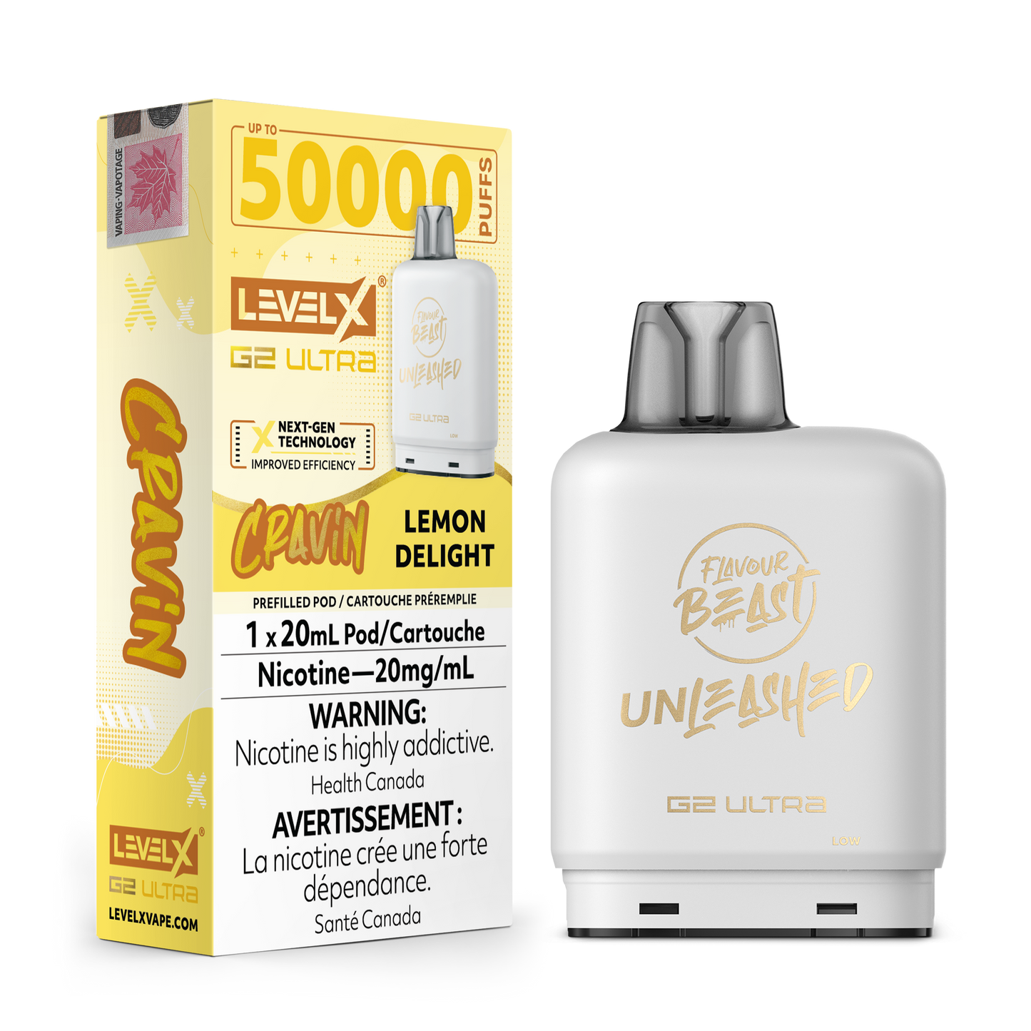 LEVEL X UNLEASHED G2 ULTRA 50K POD (ALBERTA)