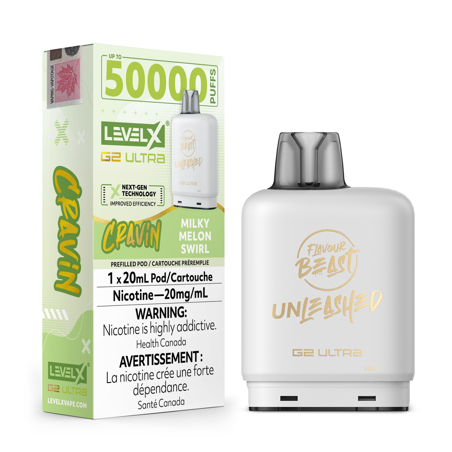 LEVEL X UNLEASHED G2 ULTRA 50K POD (ALBERTA)