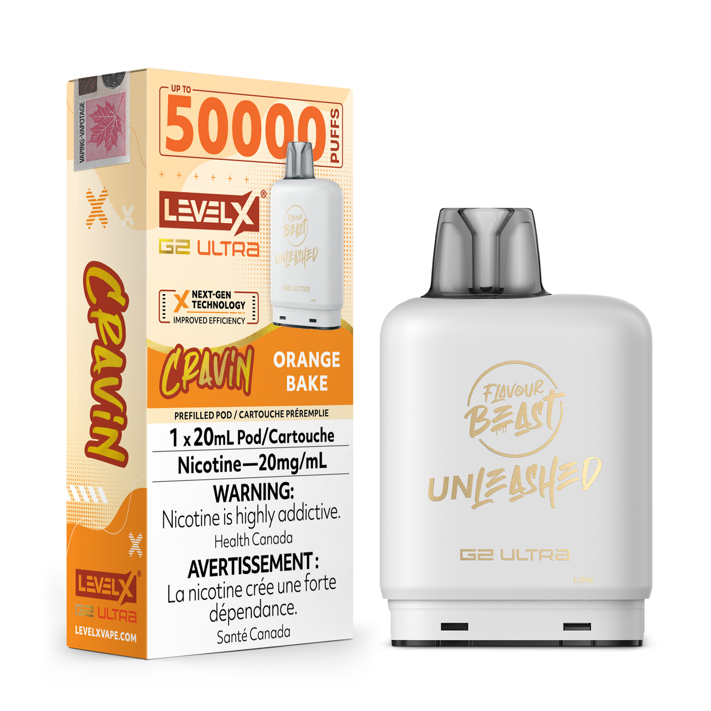 LEVEL X UNLEASHED G2 ULTRA 50K POD (ALBERTA)