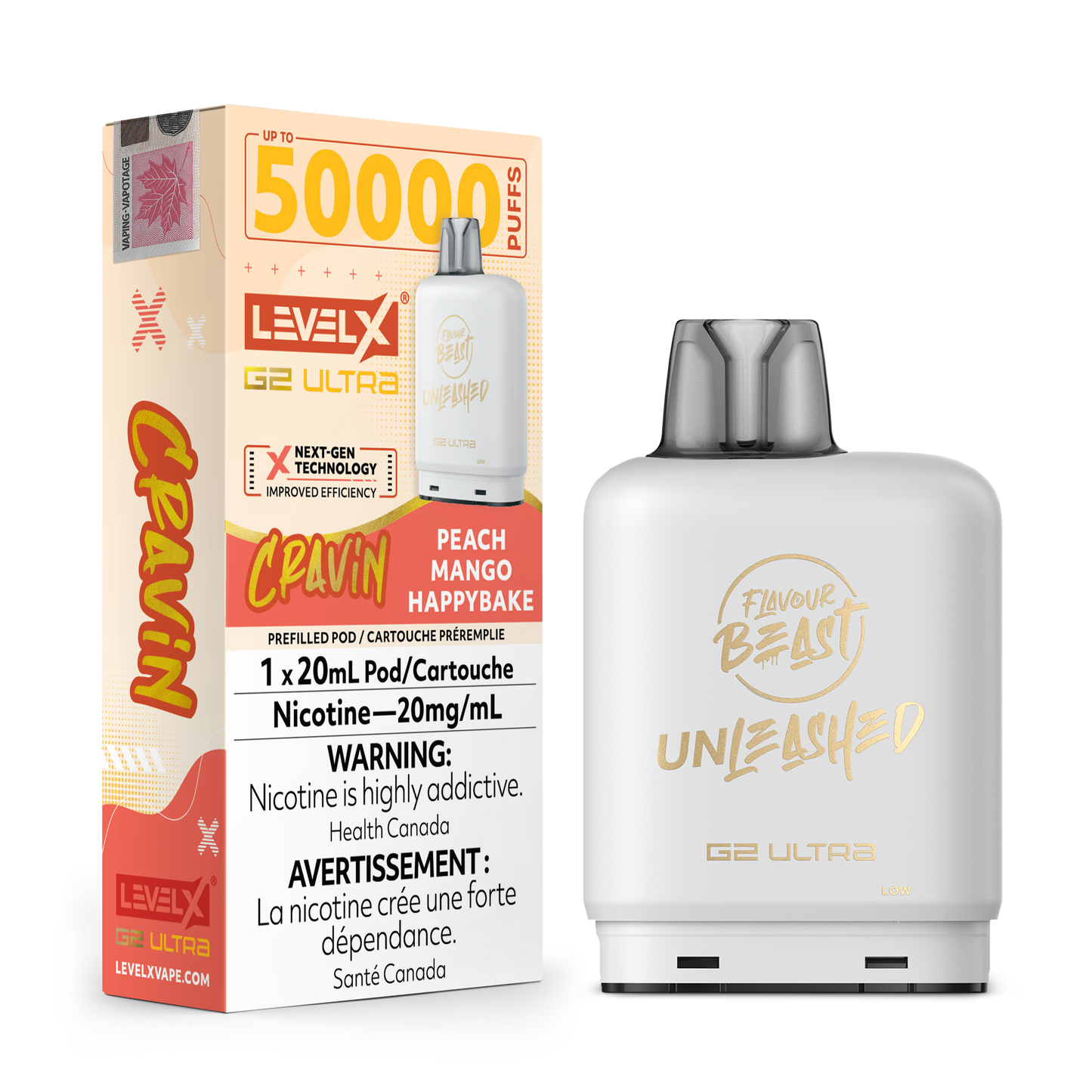 LEVEL X UNLEASHED G2 ULTRA 50K POD (ALBERTA)