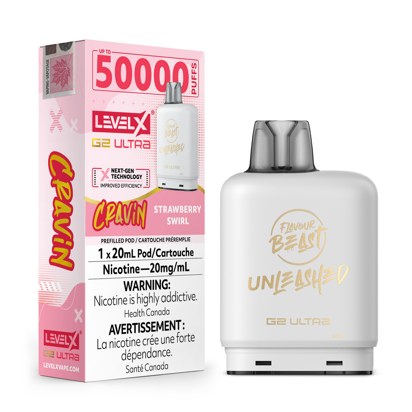 LEVEL X UNLEASHED G2 ULTRA 50K POD (ALBERTA)