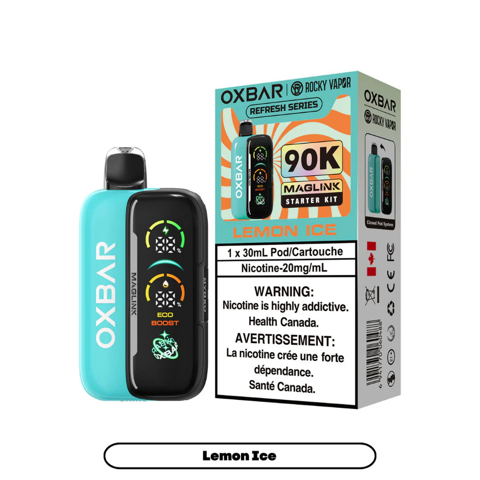 ROCKY VAPOR OXBAR MAGLINK ESSENTIAL SERIES POD (ALBERTA)
