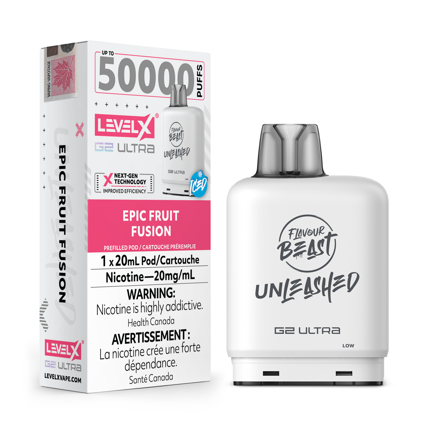 LEVEL X UNLEASHED G2 ULTRA 50K POD (ALBERTA)