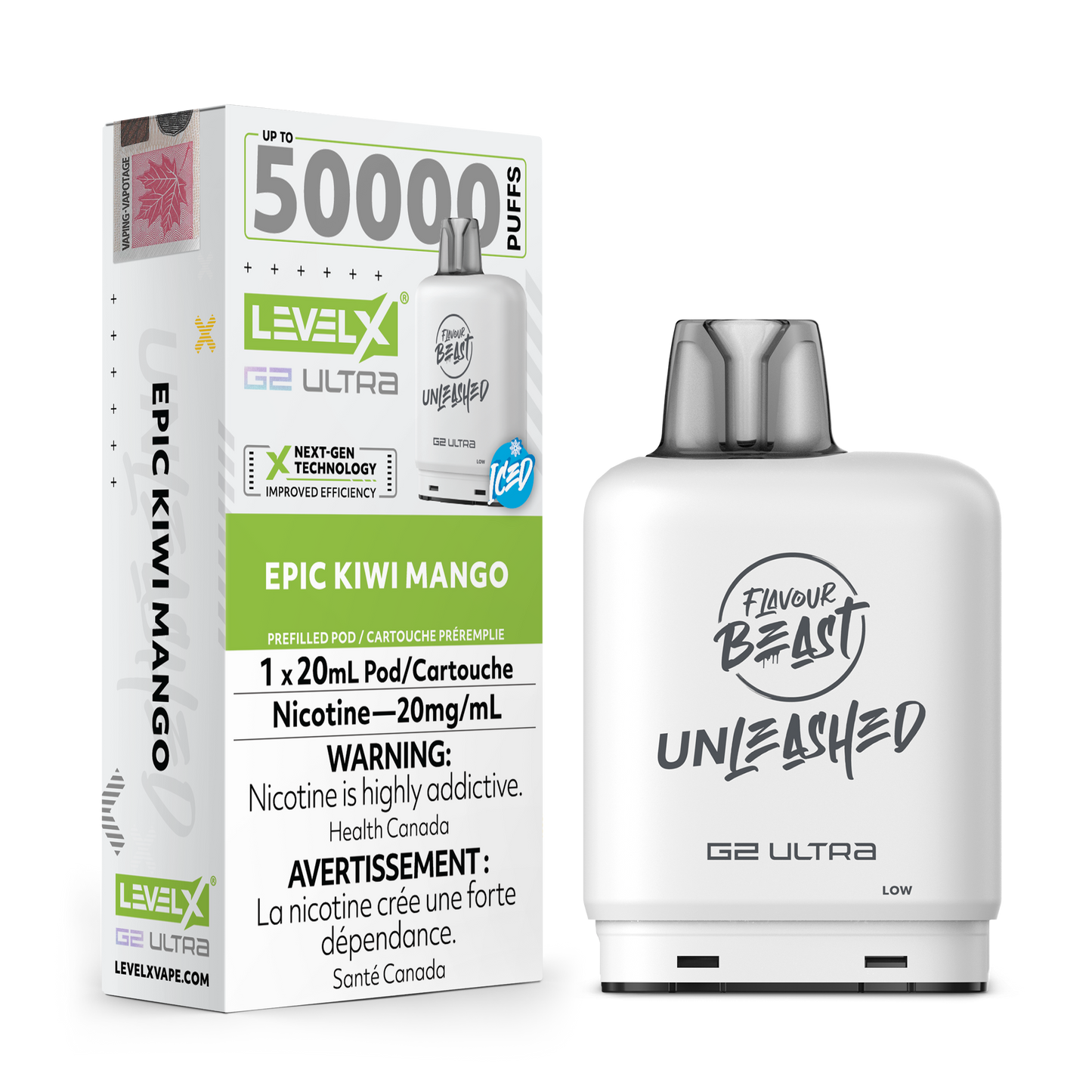 LEVEL X UNLEASHED G2 ULTRA 50K POD (ALBERTA)