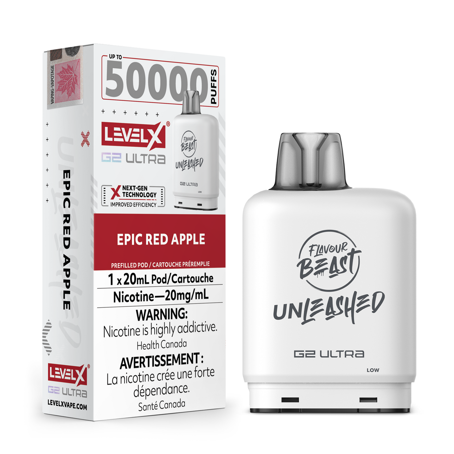 LEVEL X UNLEASHED G2 ULTRA 50K POD (ALBERTA)