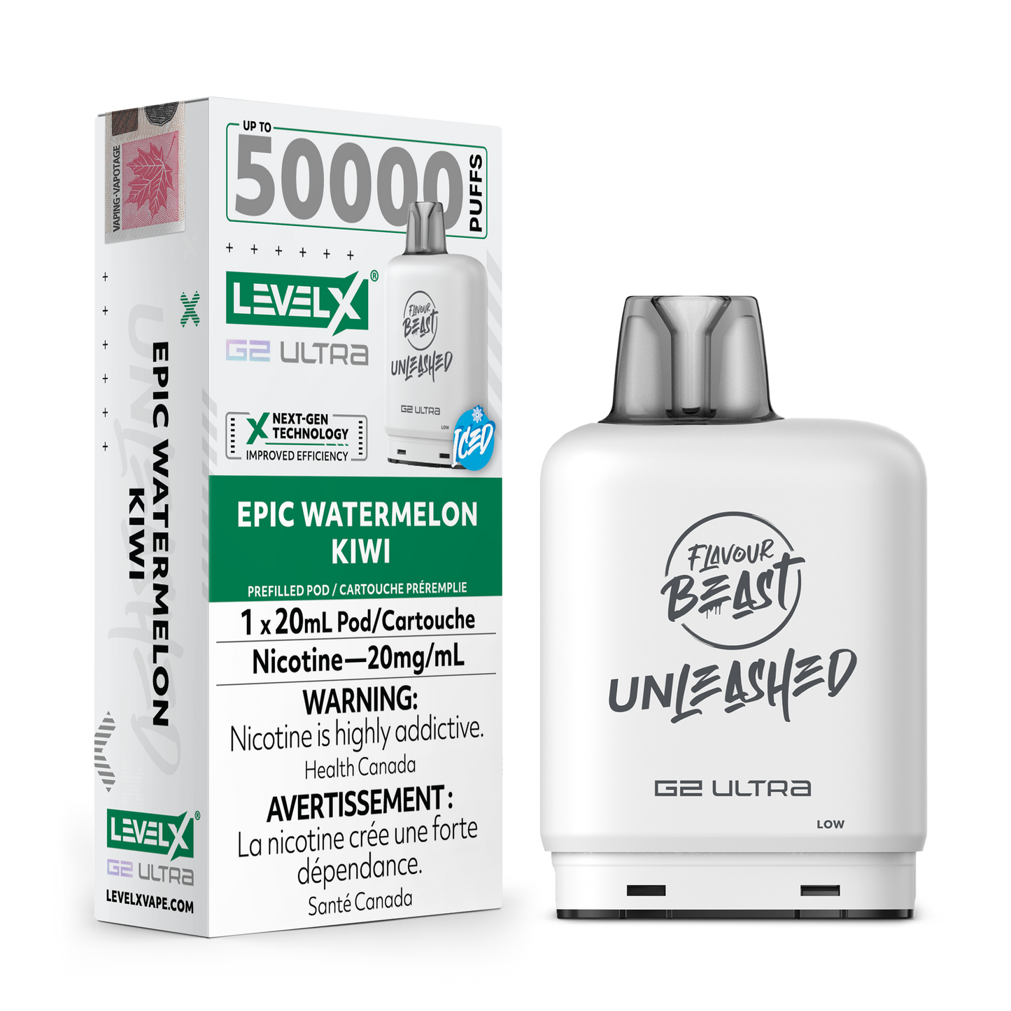 LEVEL X UNLEASHED G2 ULTRA 50K POD (ALBERTA)