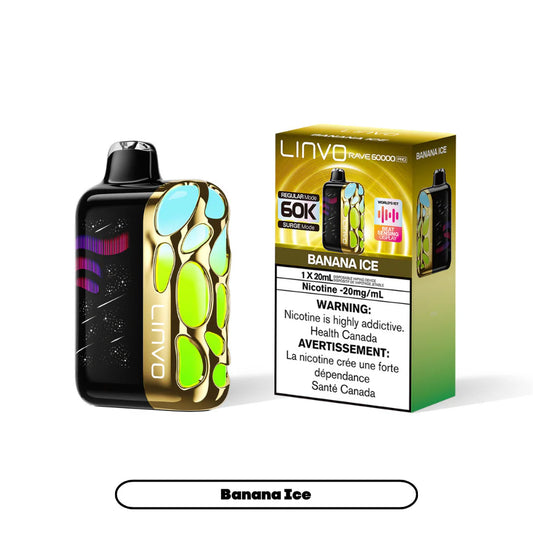 LINVO RAVE PRO 60K DISPOSABLE VAPE (ALBERTA)