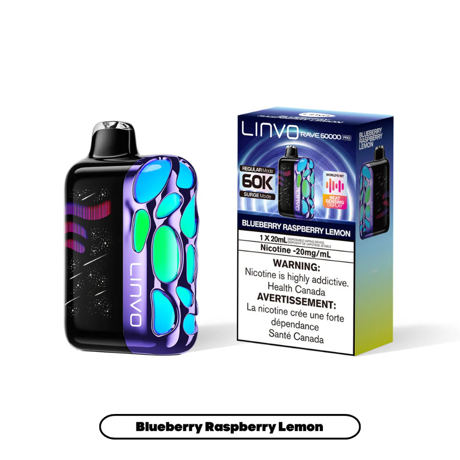 LINVO RAVE PRO 60K DISPOSABLE VAPE (ALBERTA)